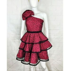 NWT Pearl Georgina Marchesa polka dots Dress